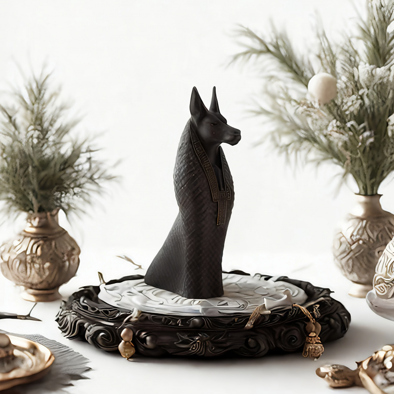 Model Kit Anubis - 1 статуя Анубиса, египетский Бог смерти,