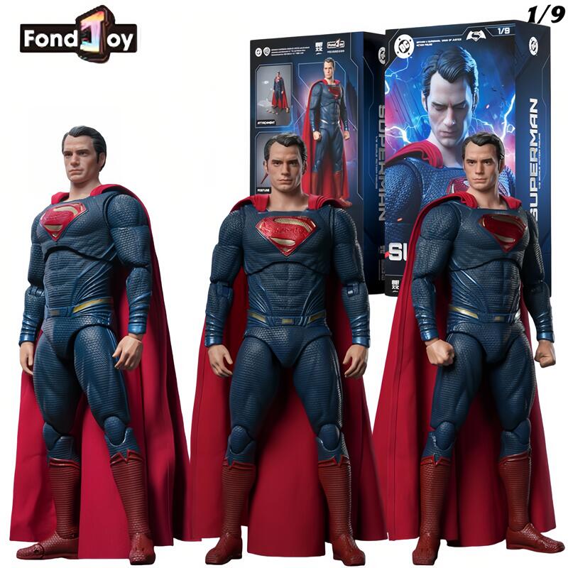 Model Kit Batman - Оригинальная подвижная фигурка Fondjoy 1/9 Супермен