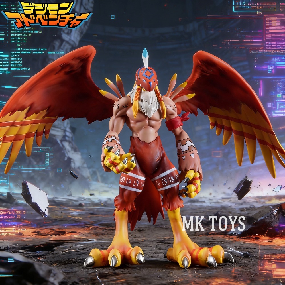 Model Kit Digimon - Фигурка аниме-персонажа Гарудамона из Digimon Adventure,