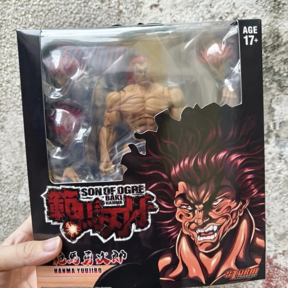 Model Kit Baki - Коллекционная фигурка Hot Storm Toys Son