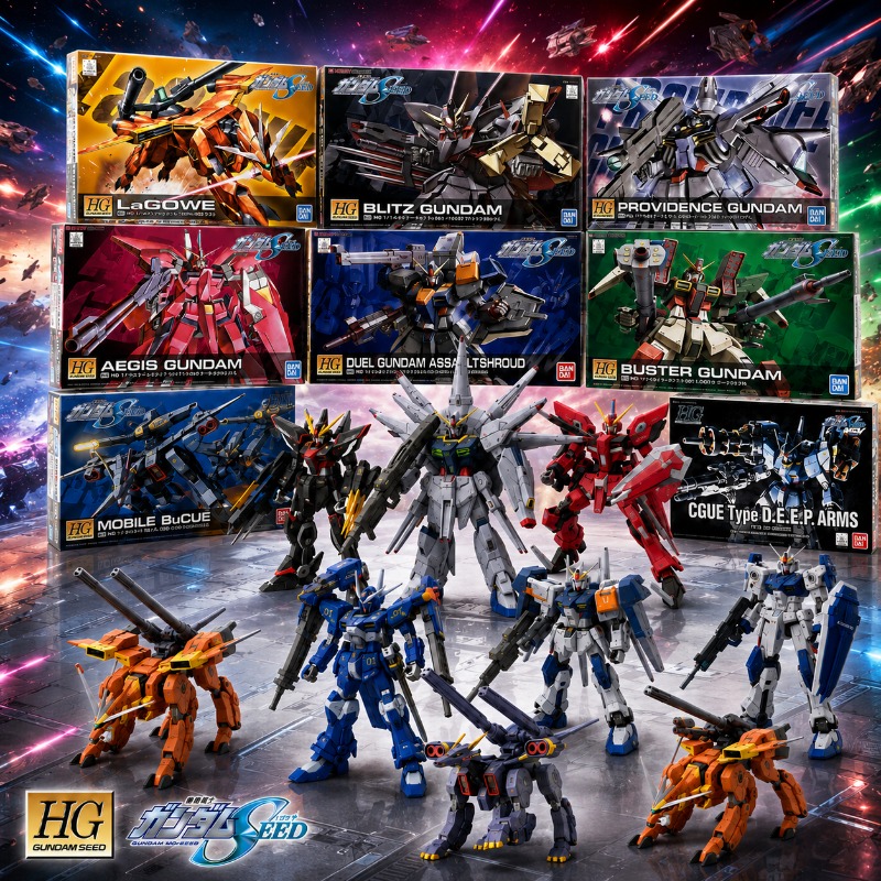 Model Kit Gundam Hg - Конструктор Bandai HG SEED 1/144 Blitz