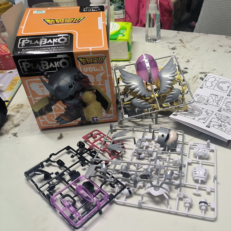 Model Kit Digimon - Оригинальная пластиковая модель Plamodel Digimon Adventure,