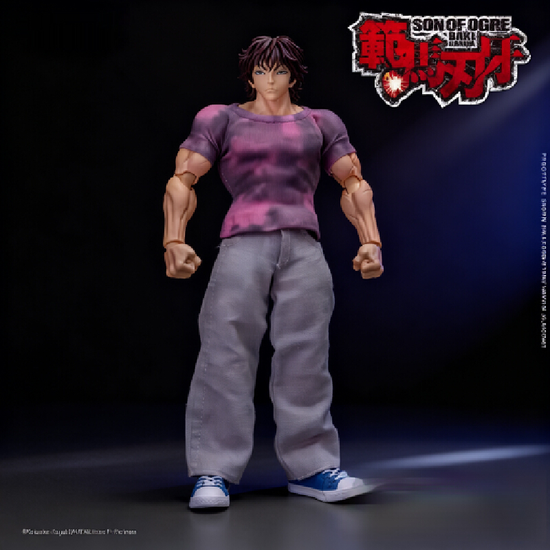 Model Kit Baki - 1/12 масштаб аниме Баки Ханама Они