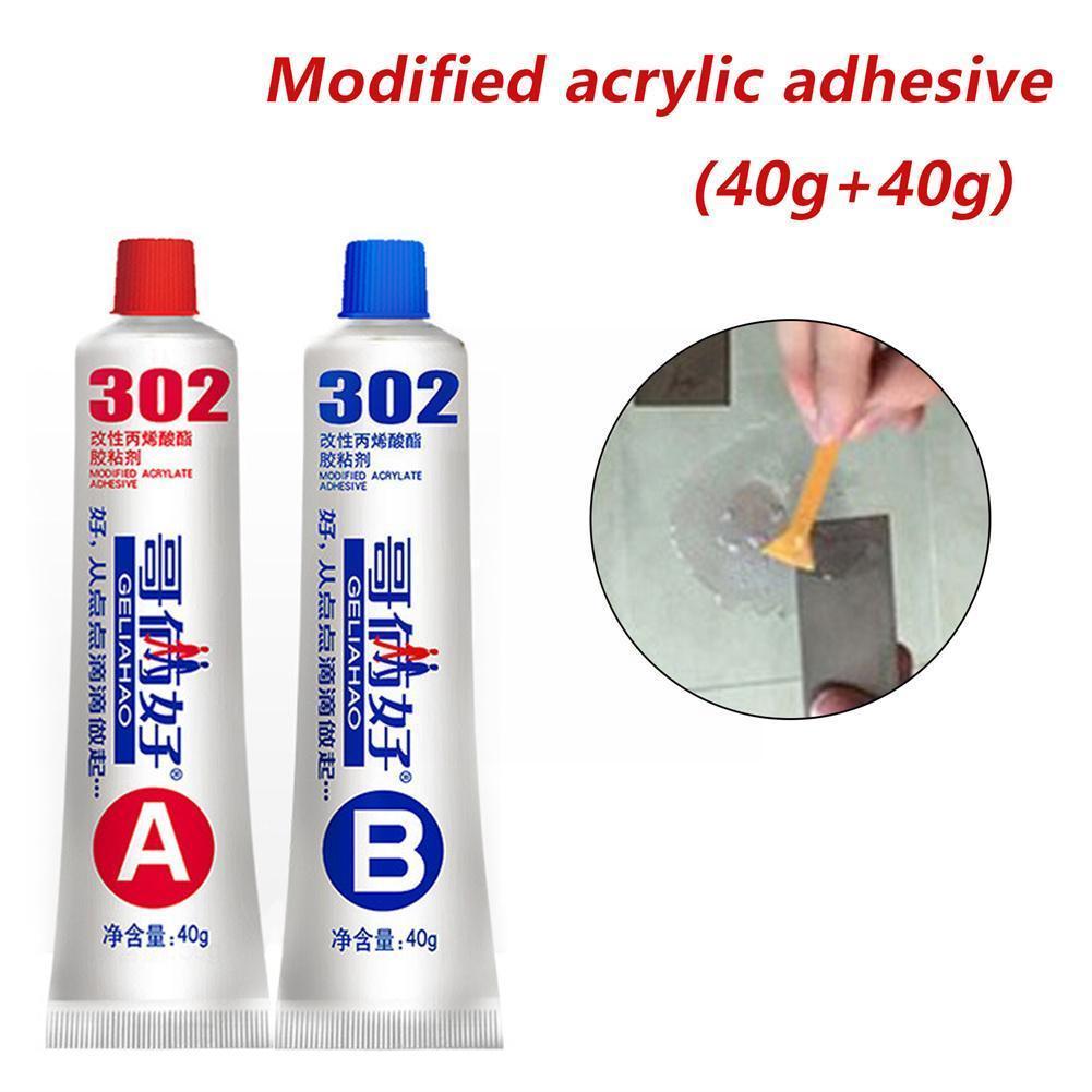 Model Kit Glue - Быстросохнущий клей AB, сильная адгезия, металл,