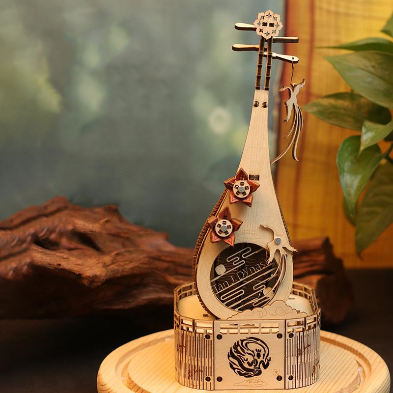 Model Kit Glue - DIY 3D деревянные головоломки, наборы миниатюрных