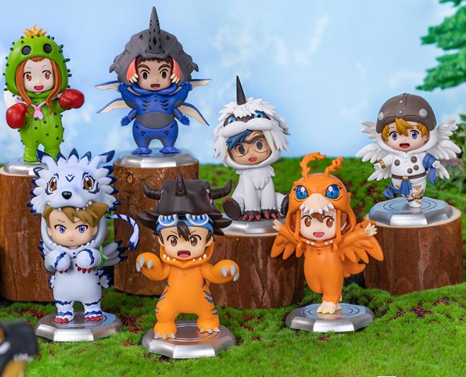 Model Kit Digimon - Высокое качество 8 шт./компл. аниме цифровой