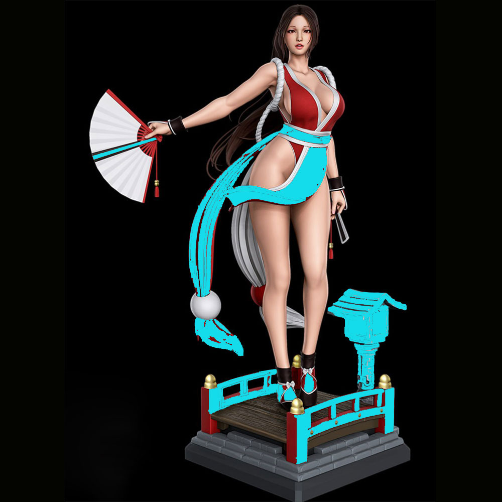 Миниатюрная статуэтка девушки  – обзор и цена Model Kit Reshiram