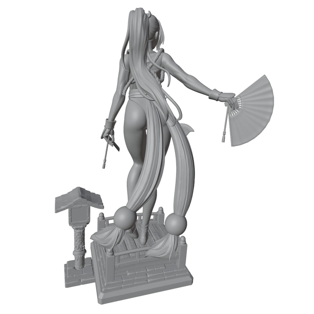 Миниатюрная статуэтка девушки  – обзор и цена Model Kit Reshiram