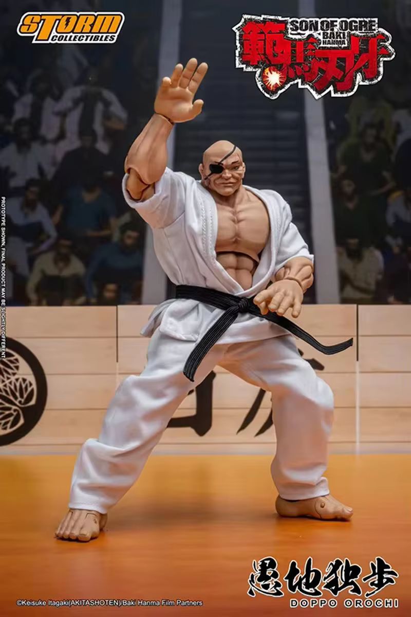 В наличии: Фигурка Баки Ханмы  – обзор и цена Model Kit Baki