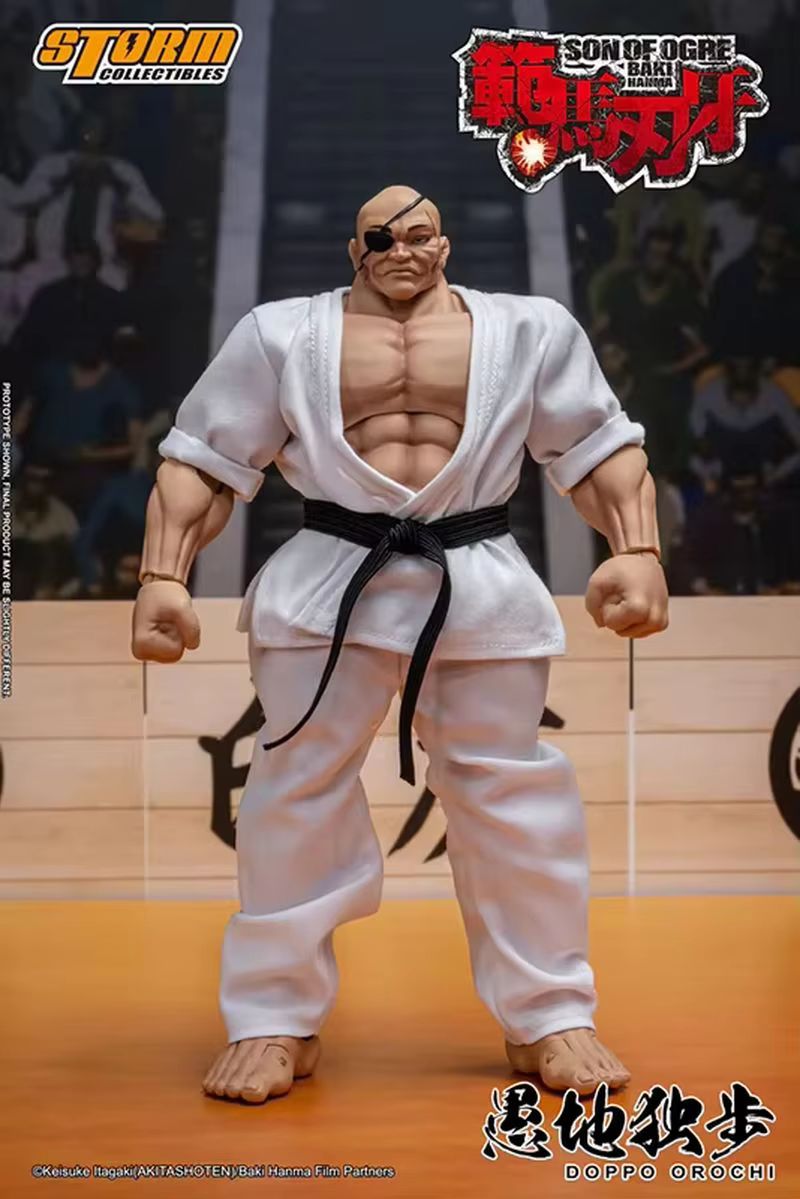 В наличии: Фигурка Баки Ханмы  – обзор и цена Model Kit Baki