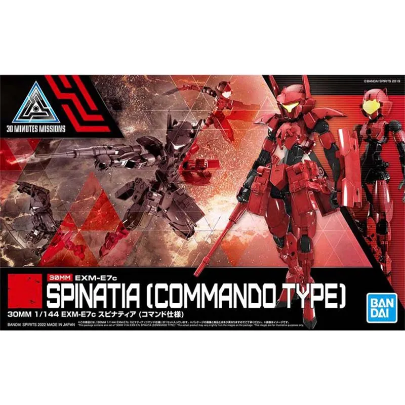 Конструктор Bandai 30 Minutes  – обзор и цена Model Kit Bandai 30