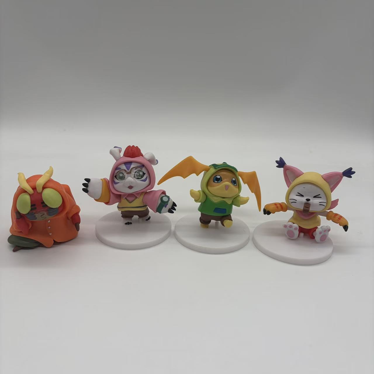 8 шт./комплект, Детские экшн-ф – обзор и цена Model Kit Digimon