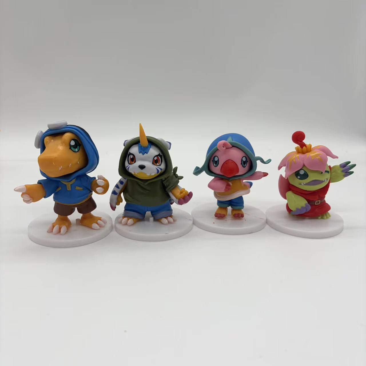 8 шт./комплект, Детские экшн-ф – обзор и цена Model Kit Digimon