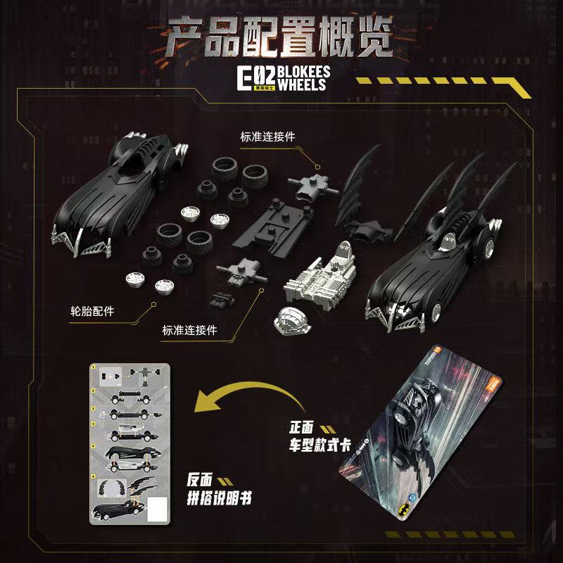 Новая коллекционная модель BLO – обзор и цена Model Kit Batman
