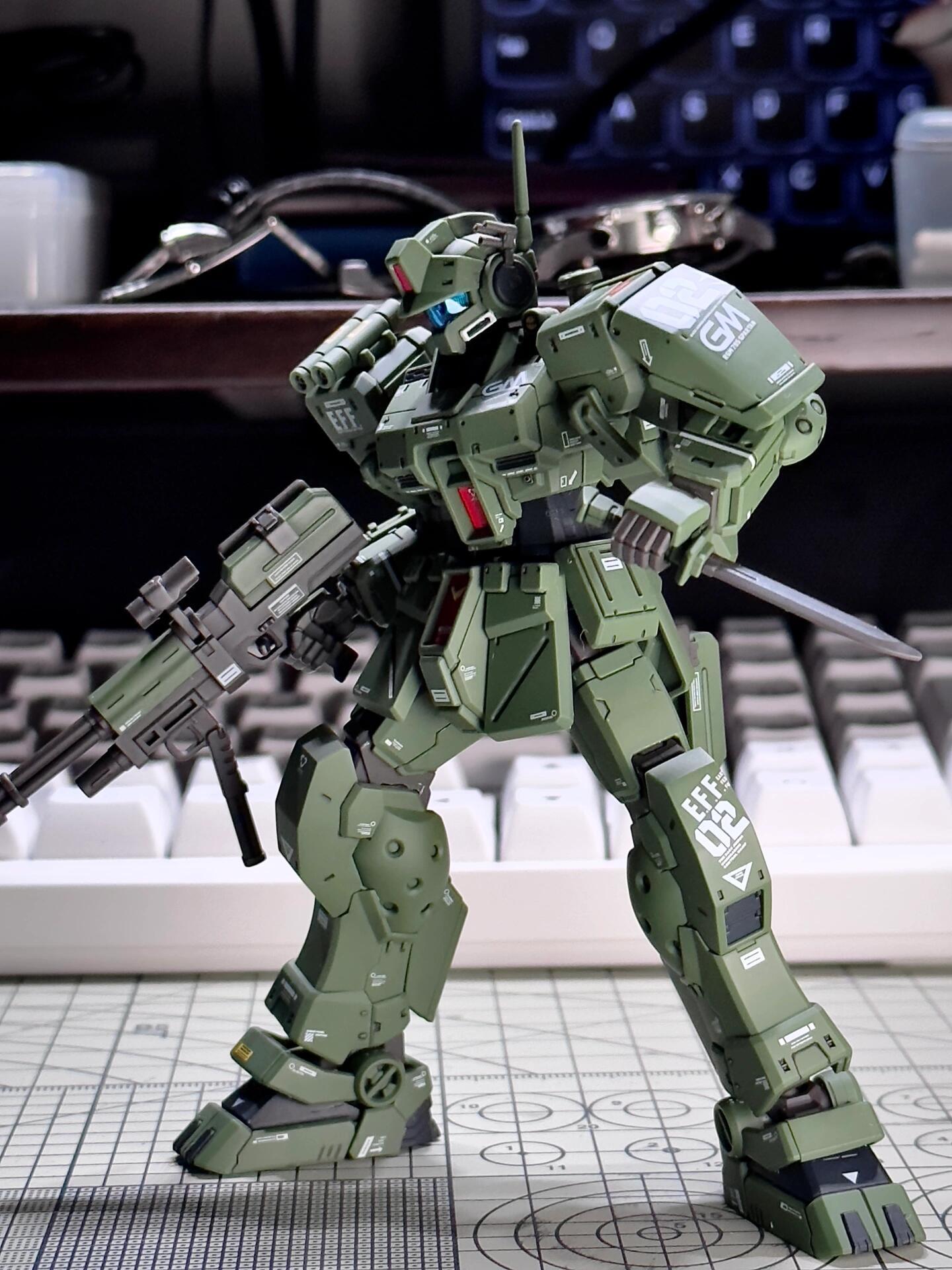 XFS HG 1/144 RGM-79S GM Sparta – обзор и цена Model Kit Baki