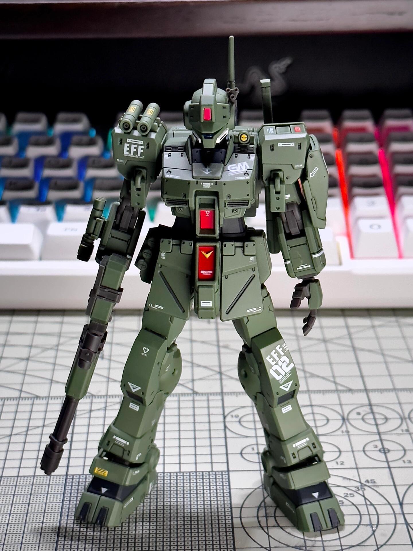 XFS HG 1/144 RGM-79S GM Sparta – обзор и цена Model Kit Baki