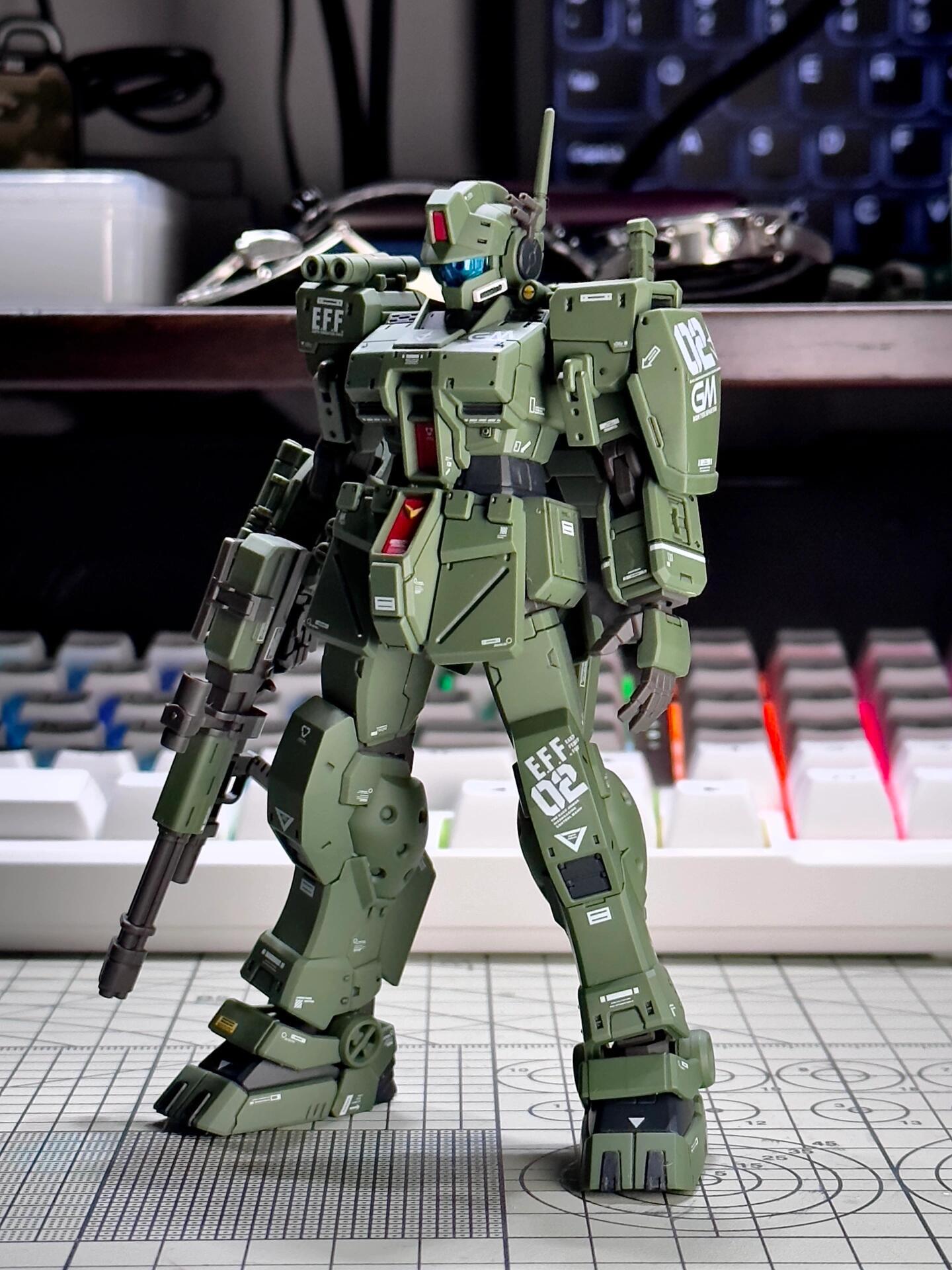 XFS HG 1/144 RGM-79S GM Sparta – обзор и цена Model Kit Baki