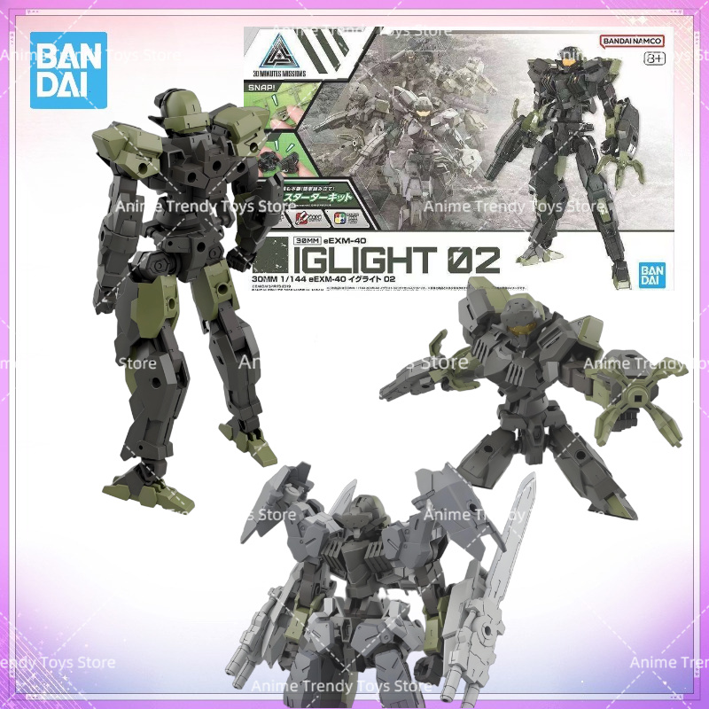 В наличии Bandai 30 MINUTES MI – обзор и цена Model Kit Bandai 30