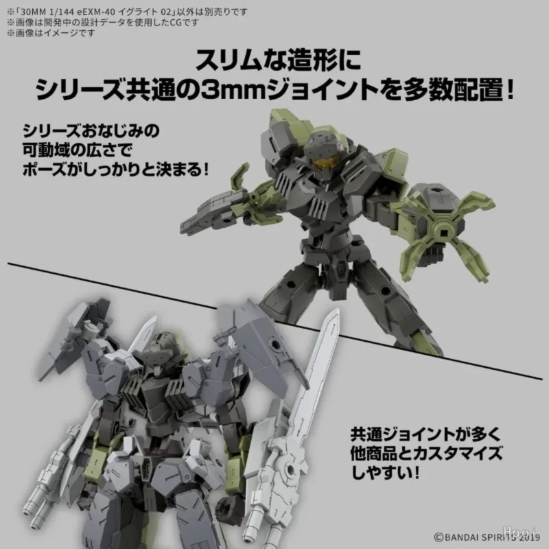 В наличии Bandai 30 MINUTES MI – обзор и цена Model Kit Bandai 30