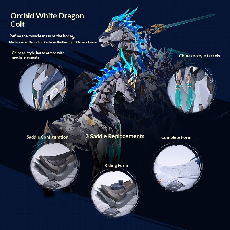 Модель меха Мо Дун Кэ Чжао Юнь – обзор и цена Model Kit Zhao Yun